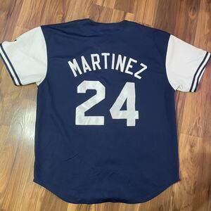 Vintage Men’s XL Tino Martinez #24 Throwback Starter Jersey MLB New York Yankees